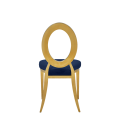 Divine Chair with Blue Seat Pad
