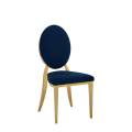 Divine Chair with Blue Seat and Back Pad