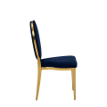 Divine Chair with Blue Seat and Back Pad
