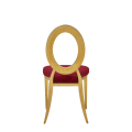 Divine Chair with Red Seat Pad