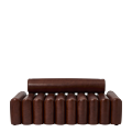 The Redmayne Sofa in Dark Brown leather
