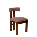 The Hardy Chair in Vintage Rose