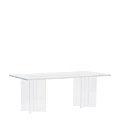 The Clear Air Rectangular Dining Table