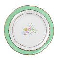Vintage flowery Plates
