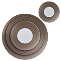 Hemisphere Latte Plates