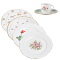 Vintage flowery Plates