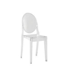 The range victorian perspex discount chair
