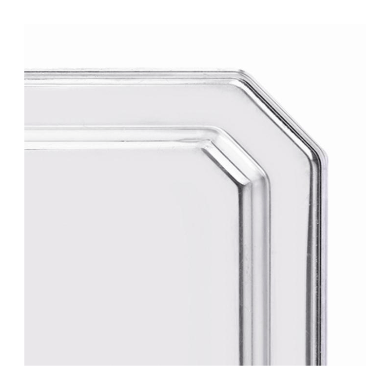 Octagon Stainless Steel Tray 30 X 40 cm