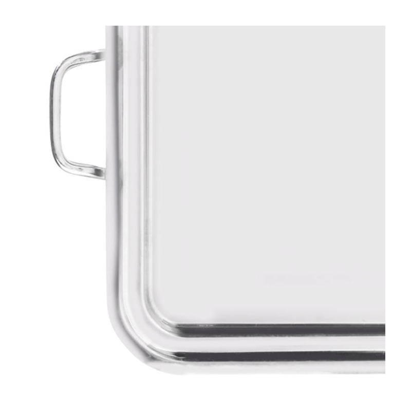 Stainless Steel Tray with Handles 47 X 60 cm