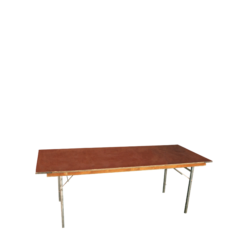 Trestle table 5ft x 2.6ft (Height adjustable)