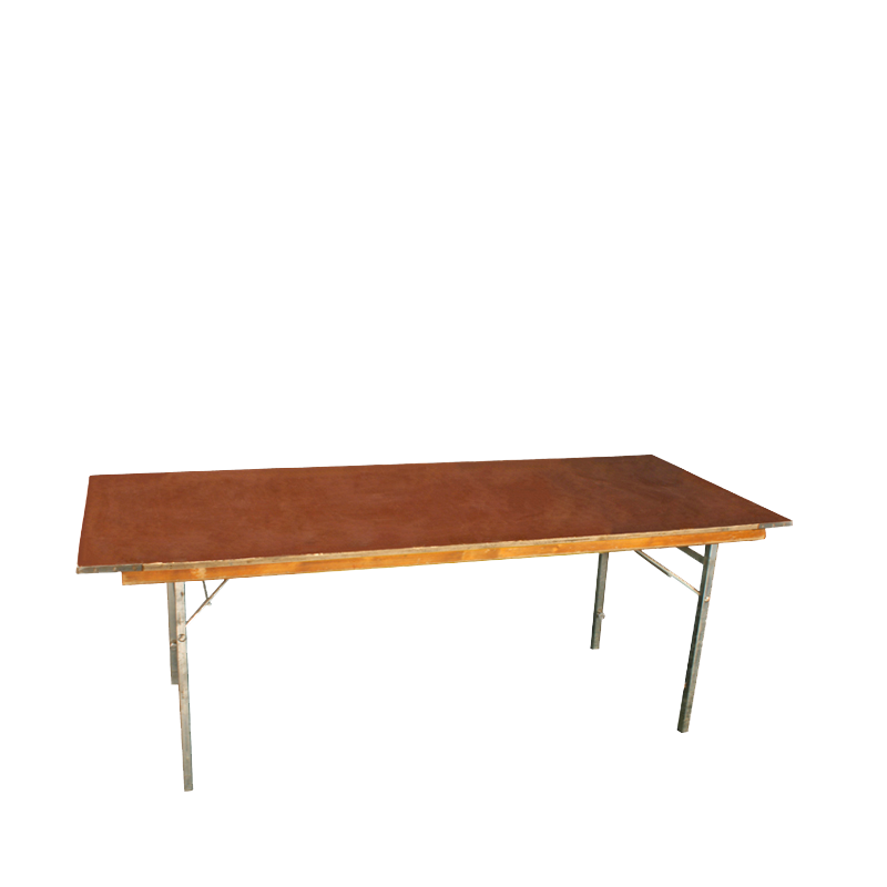 Trestle table 6.5ft x 2.6ft (Height Adjustable)