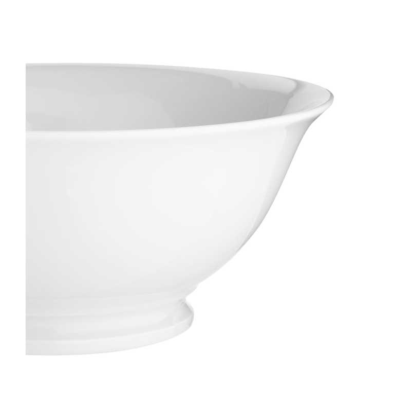 Salad Bowl White Ø 25 X 10 cm 200 cl