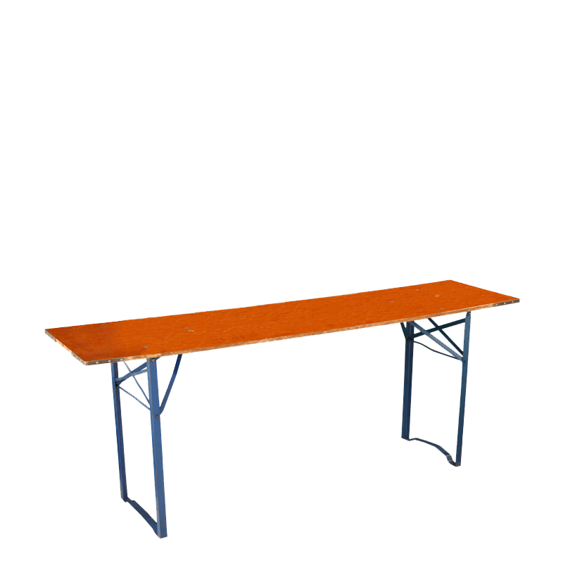 Trestle table 6.5ft x 20