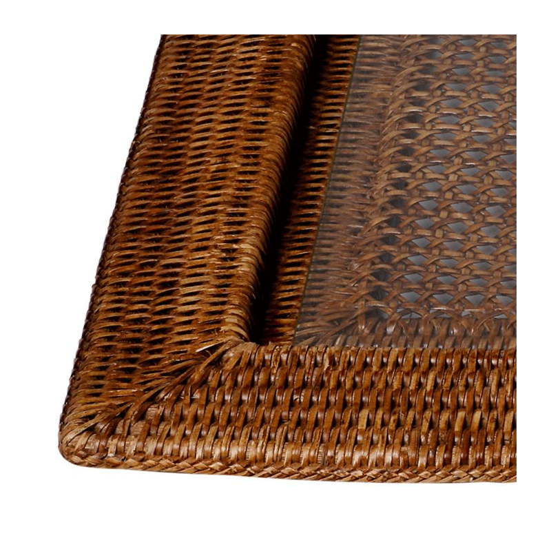 Louisiana Rectangular Tray 46 X 63 cm with Glass Board