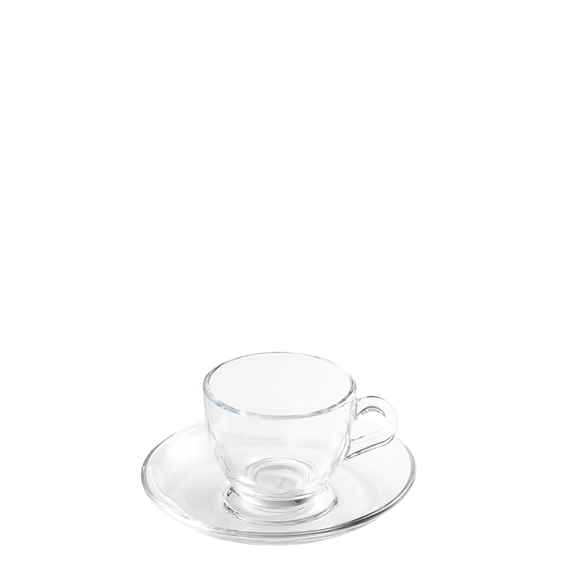 Vague coffee cup and saucer 7 cl