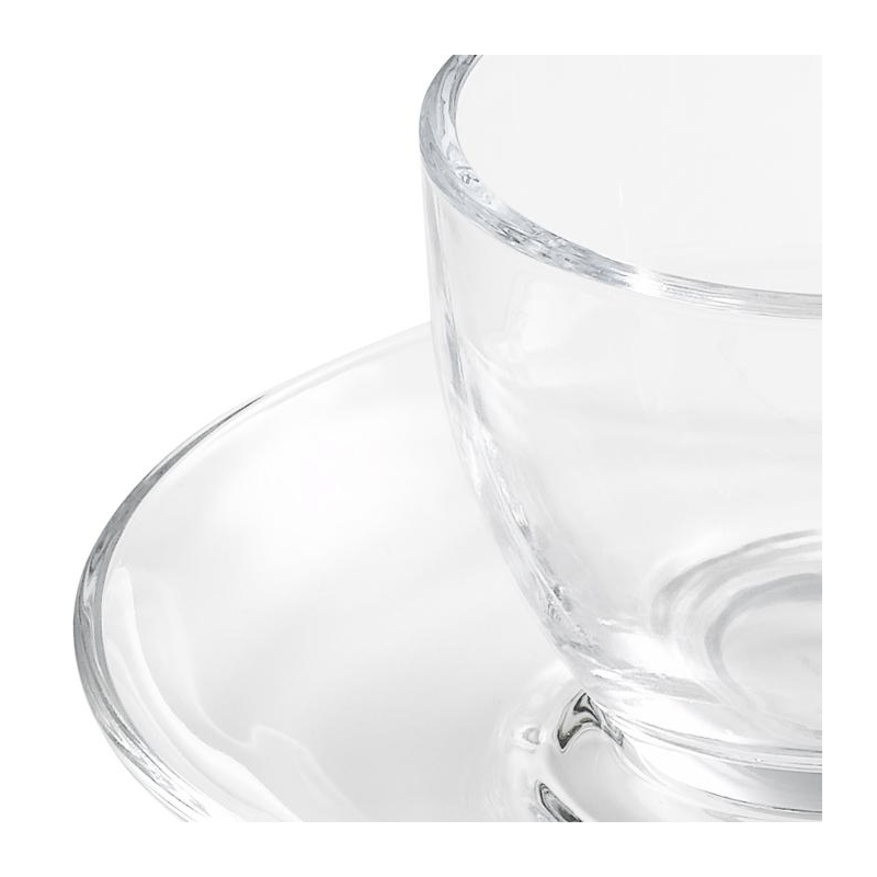 Vague coffee cup and saucer 7 cl