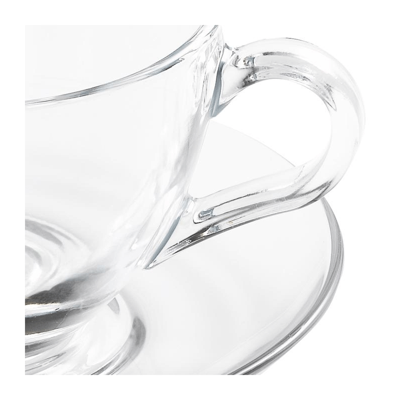 Vague Teacup and Saucer 21 cl