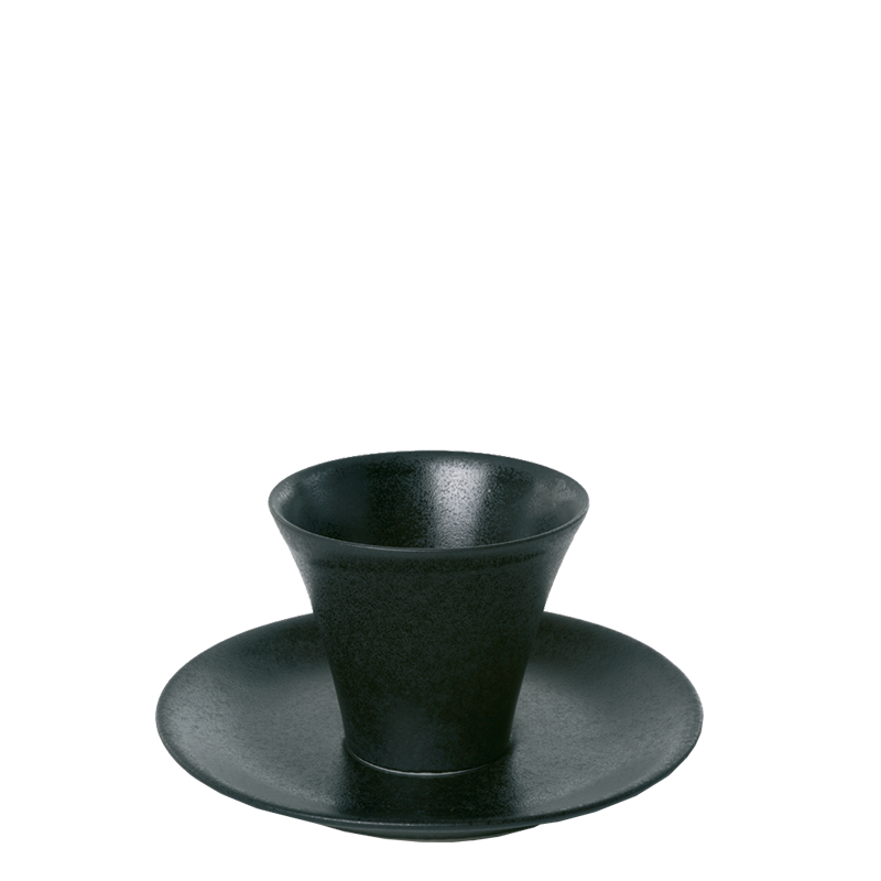 Kyoto Saucer Black Ø 13 cm