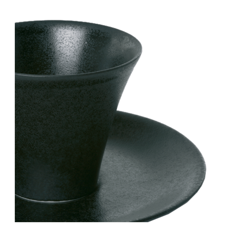 Kyoto Saucer Black Ø 13 cm