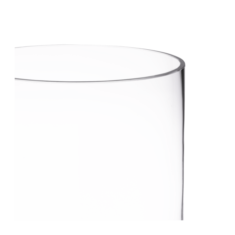 Cylinder glass riser Ø 15 x 20 cm