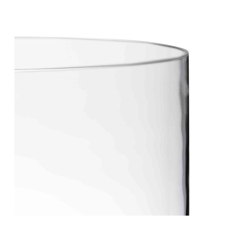 Cylinder glass riser Ø 25 x 30 cm