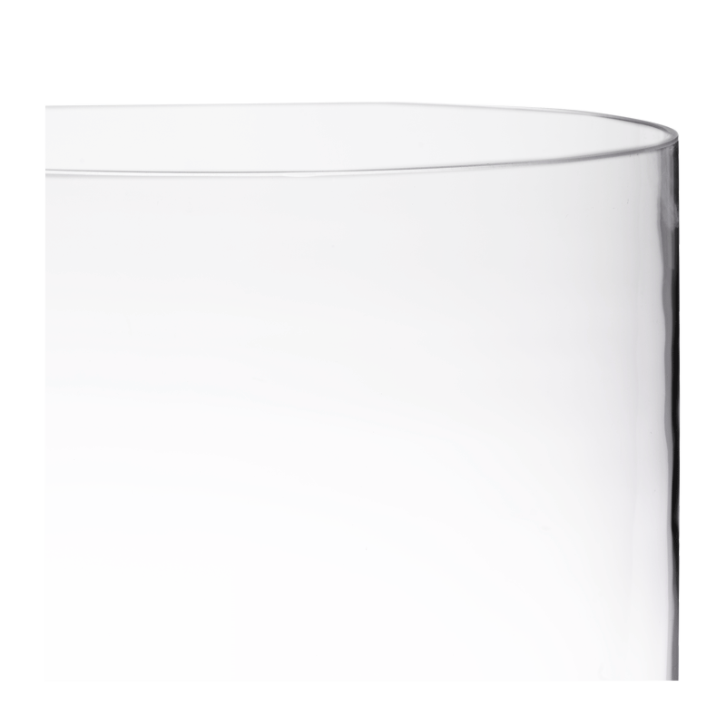 Cylinder glass riser Ø 25 x 30 cm