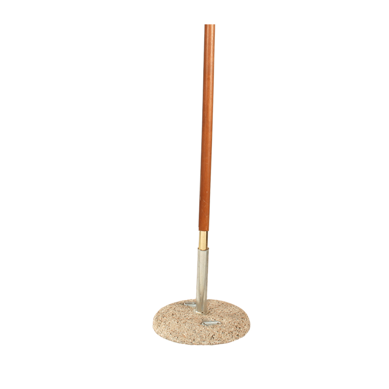 Unbleached Louisiana Parasol 300 X 300 cm + Granite Stand Ø 50 cm