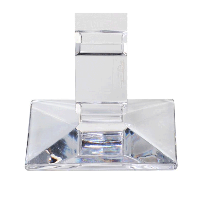 Cube Candlestick H 21 cm