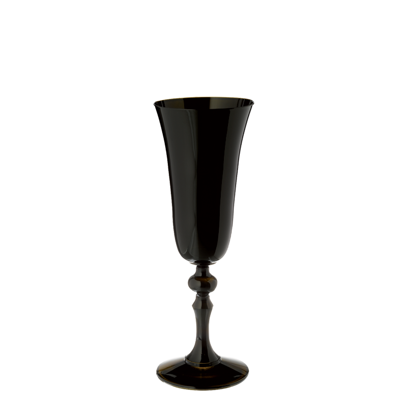 Black Champagne Flute 15 cl