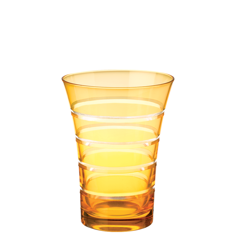 Peony Tumbler Amber Ø 8,5 cm H 11 cm 28 cl