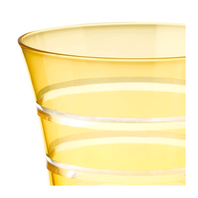Peony Tumbler Amber Ø 8,5 cm H 11 cm 28 cl