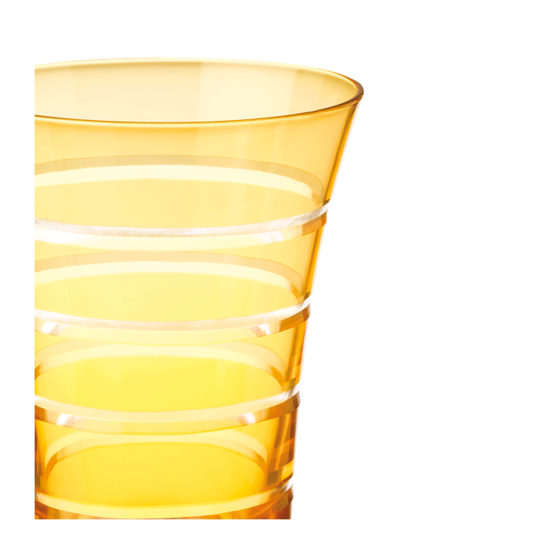 Peony Tumbler Amber Ø 8,5 cm H 11 cm 28 cl