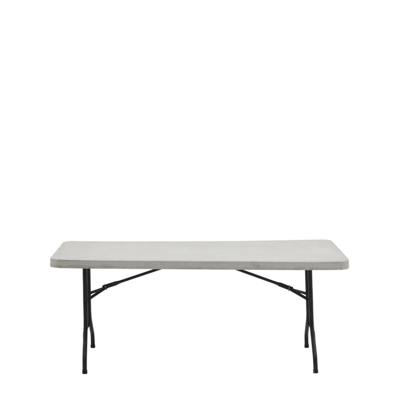 PVC Trestle Table 6ft x 2.5ft
