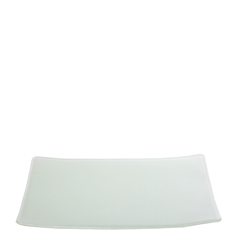 White Rectangular Dish 24 X 32 cm
