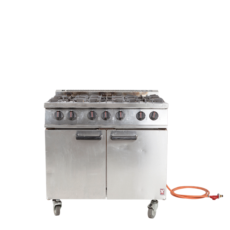 6 Ring Burner and Oven