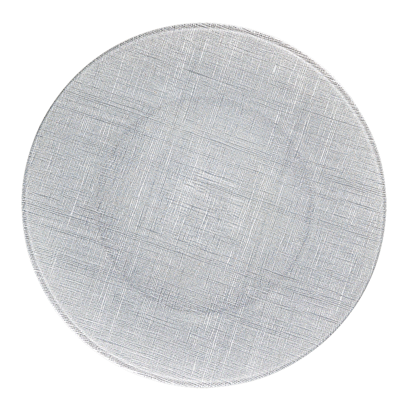 Strass Charger Plate Silver Ø 32 cm