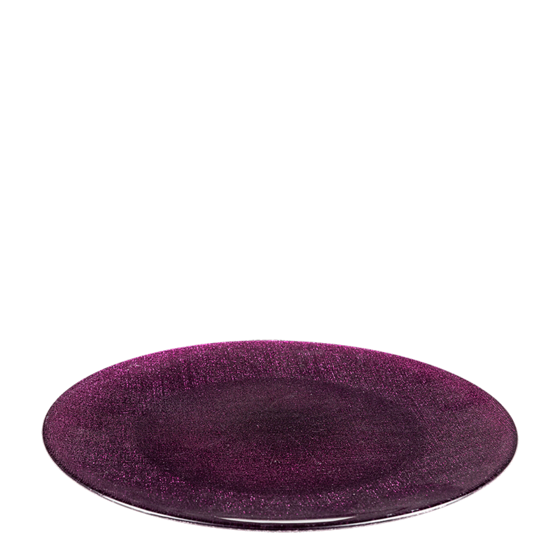 Strass Charger Plate Plum Ø 32 cm