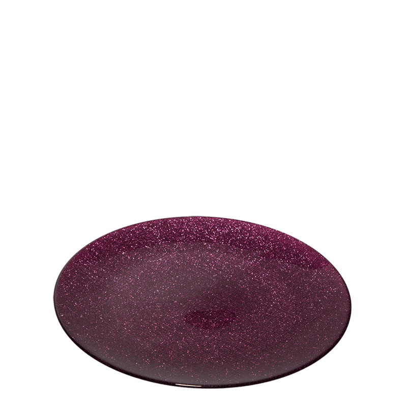 Strass Charger Plate Plum Ø 32 cm