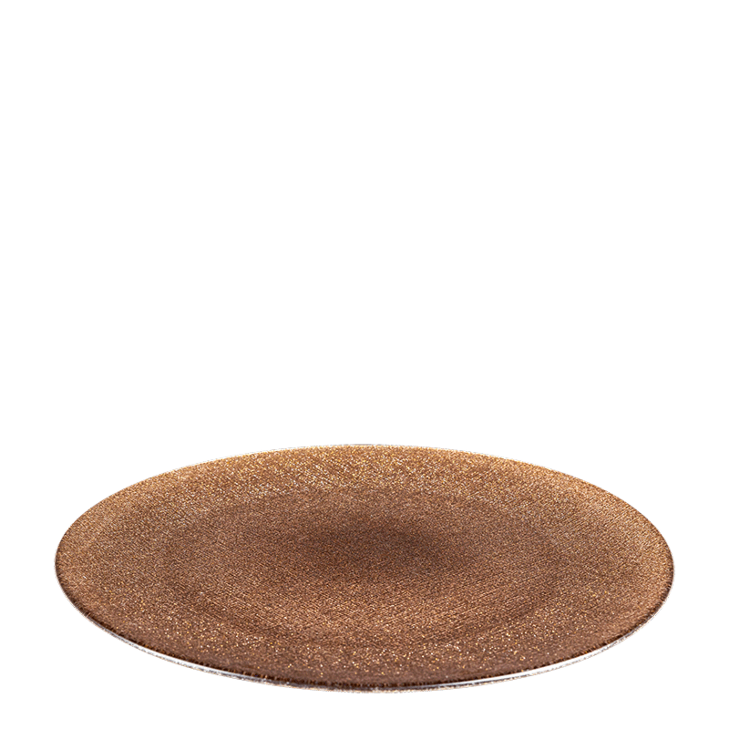 Strass Charger Plate Smoked Ø 32 cm