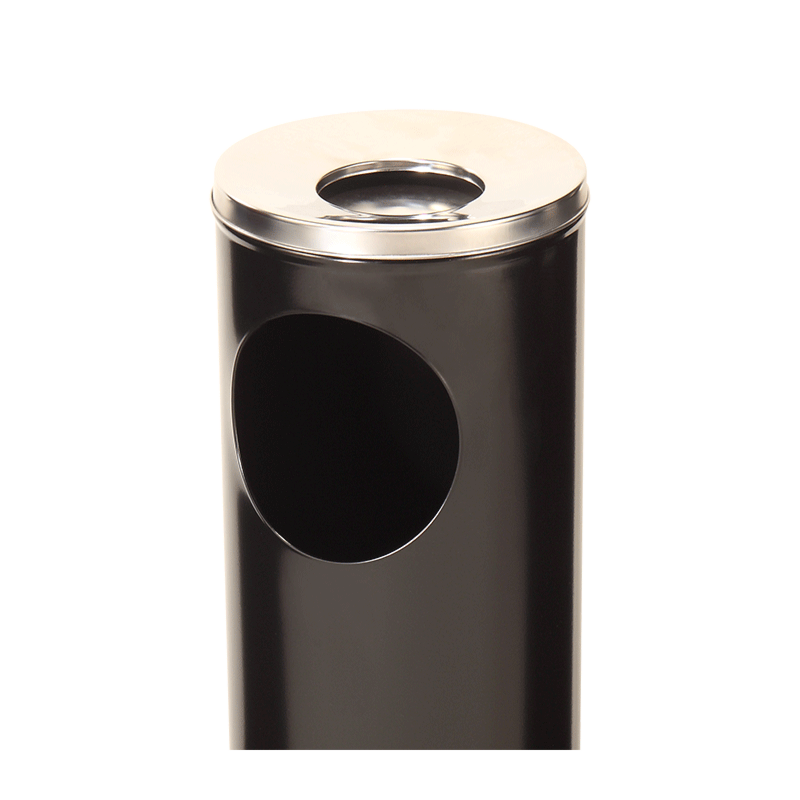 Pedestal Ashtray with Bin Ø 24 cm H 70 cm