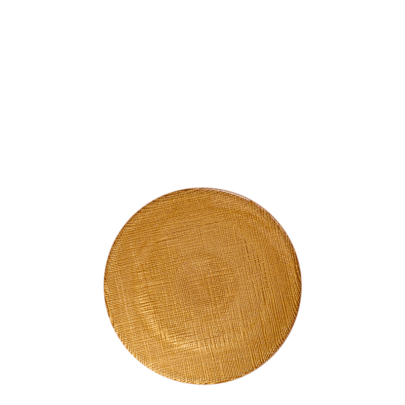 Strass Bread Plate Gold Ø 14 cm