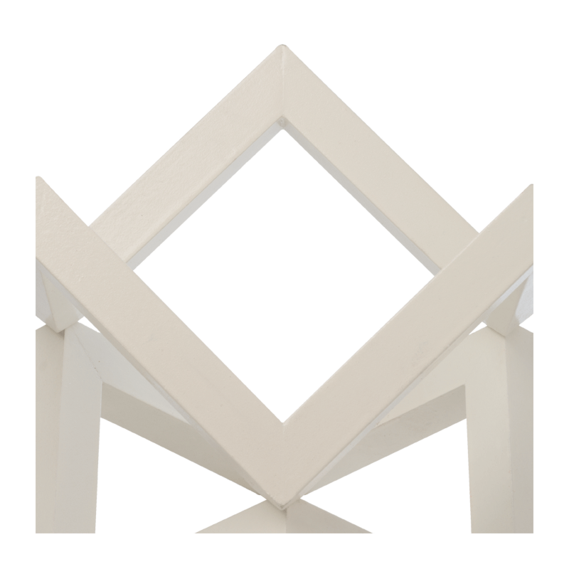 Wood riser White