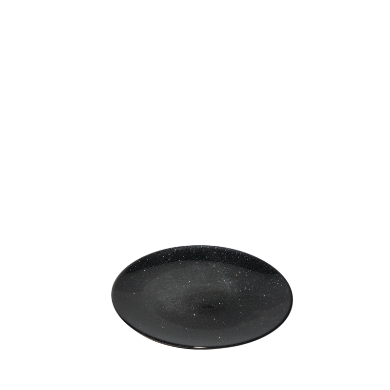 Strass Bread Plate Black Ø 14 cm