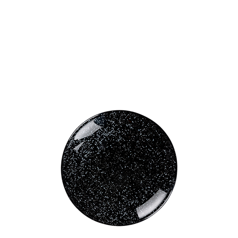 Strass Bread Plate Black Ø 14 cm