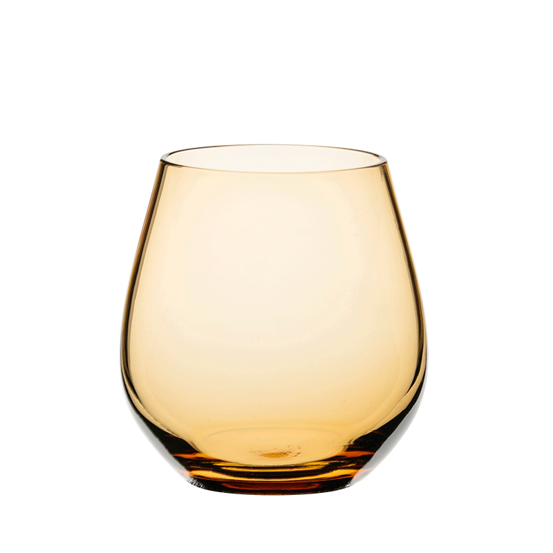 Moon Tumbler Amber Ø 6,5 cm H 9 cm 32 cl