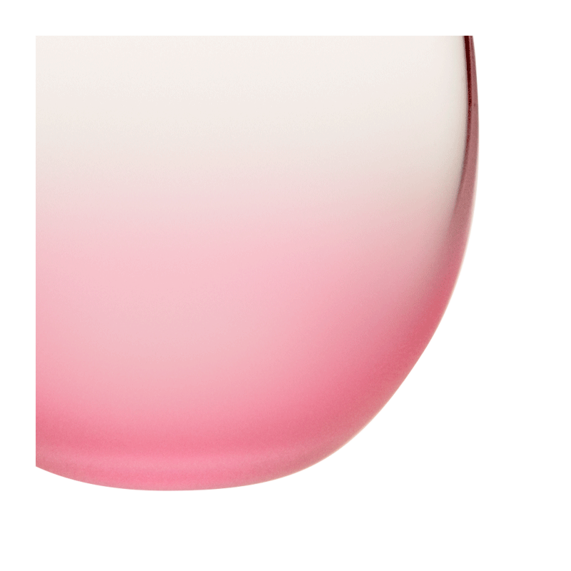 Bubble Frosted Red Ø 6.5 cm H 6.5 cm 15 cl
