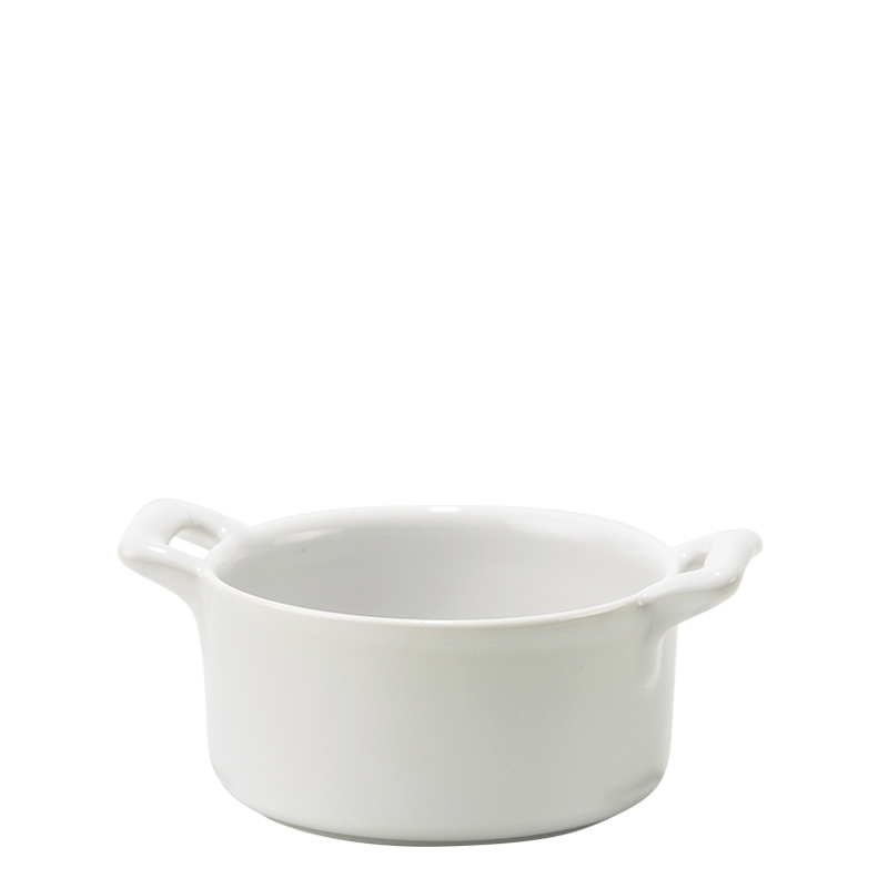 Porcelain Mini-Cooker White Ø 7,2 cm H 3,5 cm 8 cl