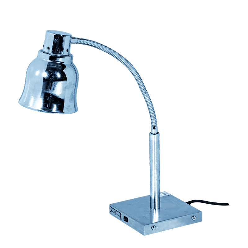 Free-Standing Plate-Warming Lamp
