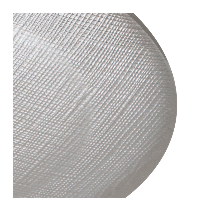 Glass Bread Plate White Ø 14 cm