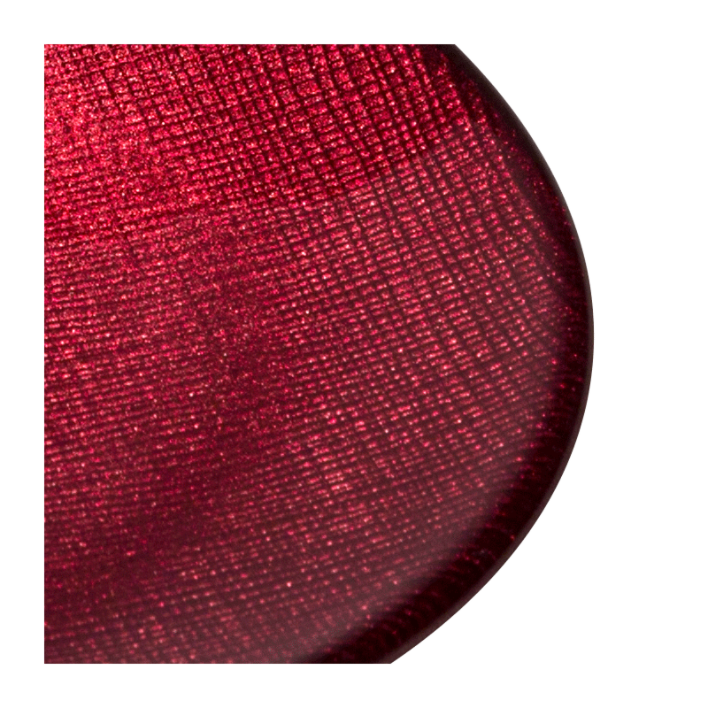 Glass Bread Plate Red Ø 14 cm